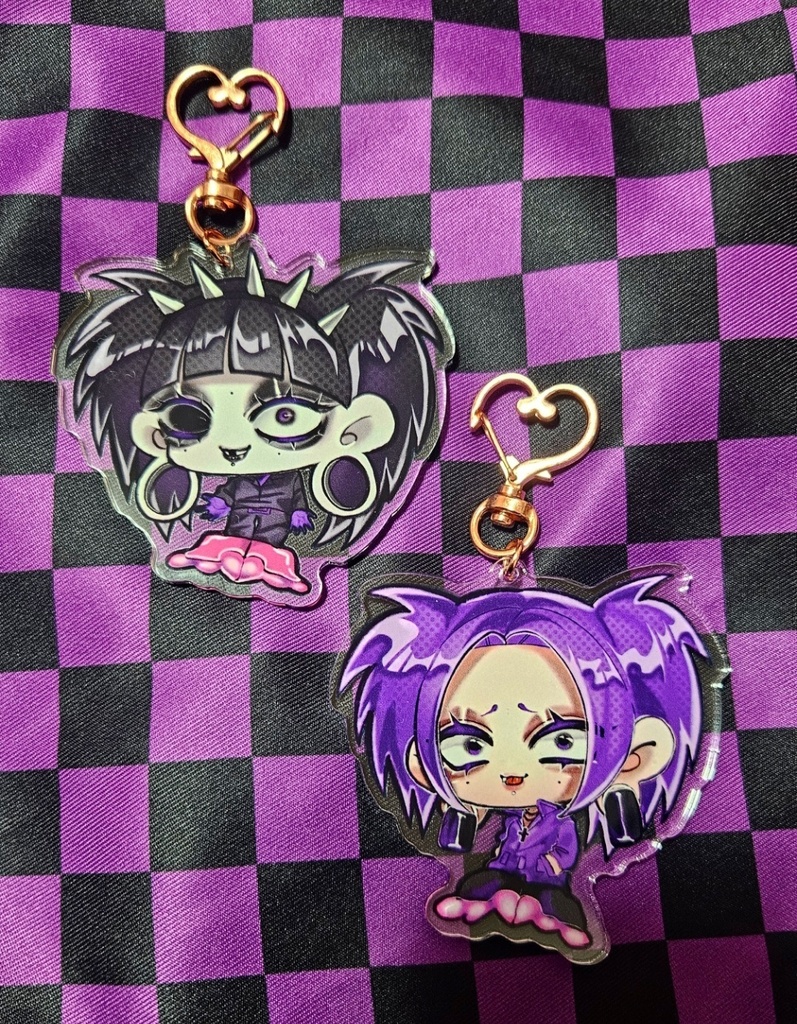 神白､蓮、アクリルキーホルダー