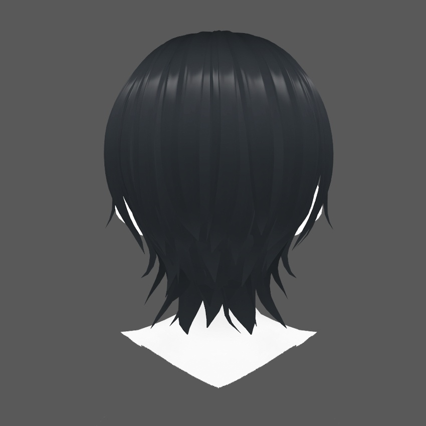 【VRoid】 ウルフカットヘア