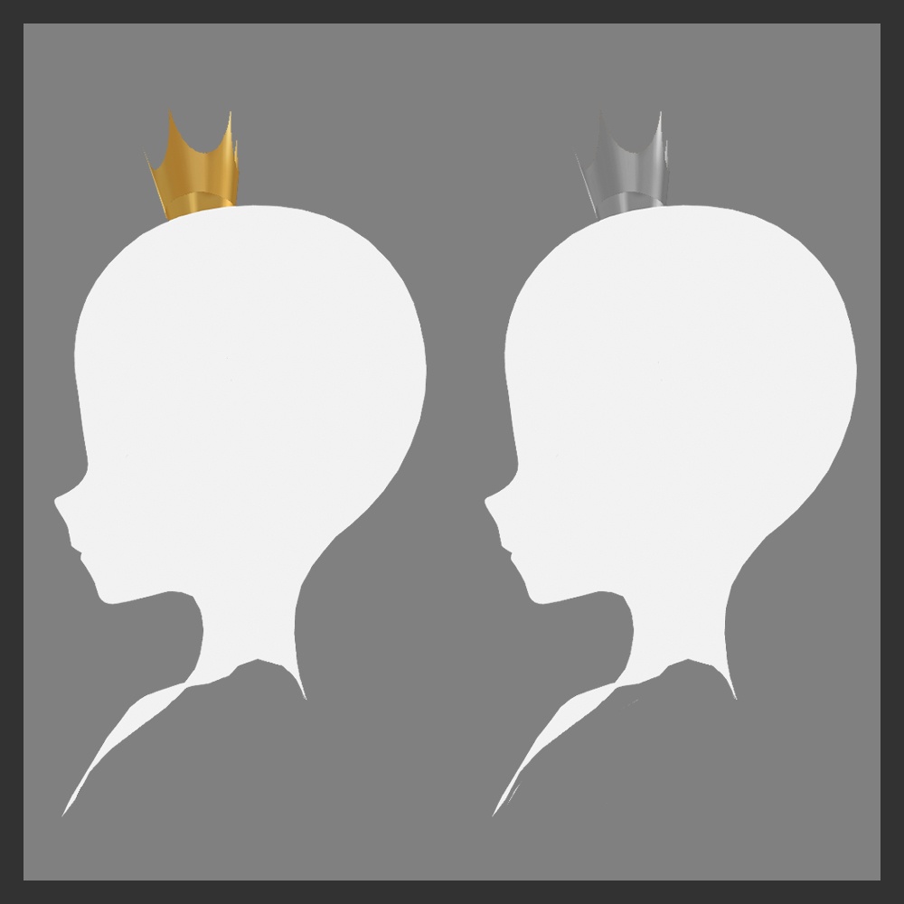 【VRoid】ミニクラウンセット