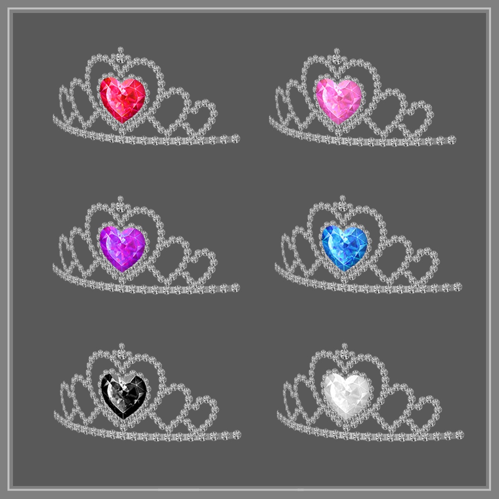 【VRoid】ハートジュエリーティアラ / Heart jewelry tiara