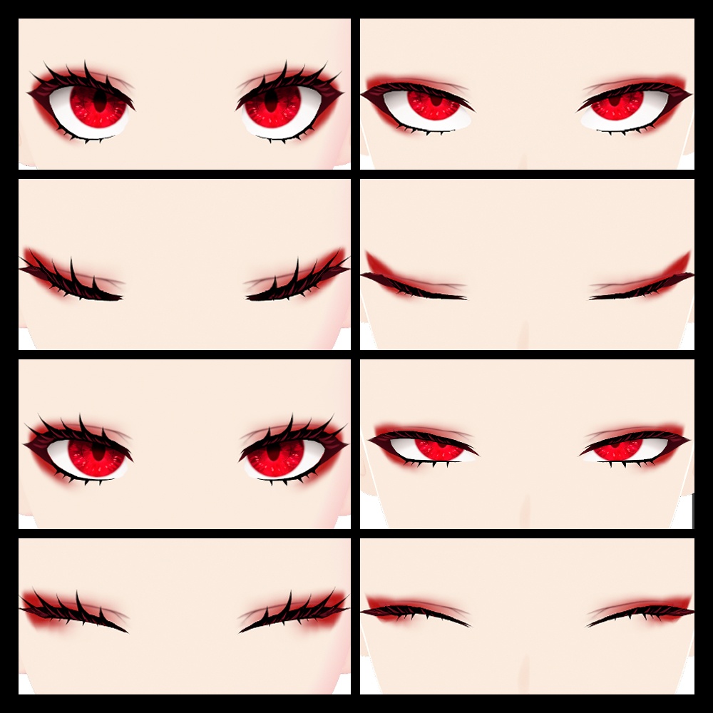 【VRoid】吸血レッドアイ