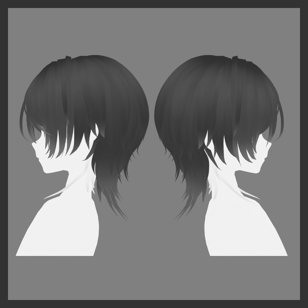 【VRoid】ダウナーウルフ