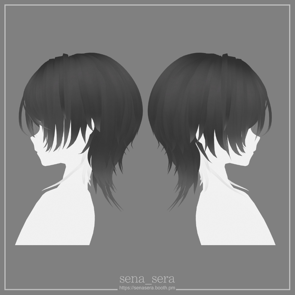 【VRoid】ダウナーウルフ / Downer wolf