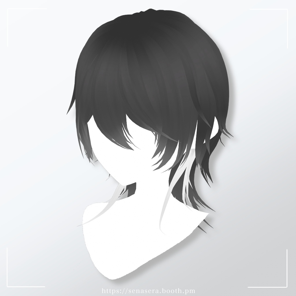 【VRoid】ダウナーウルフ