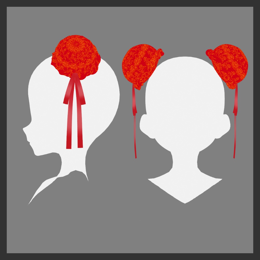 【VRoid】おだんごカバー