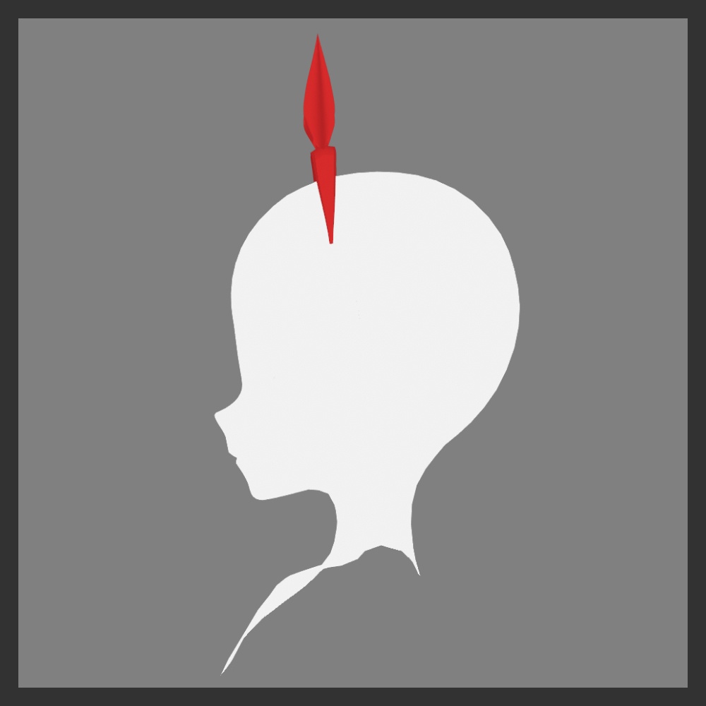 【VRoid】うさみみカチューシャ