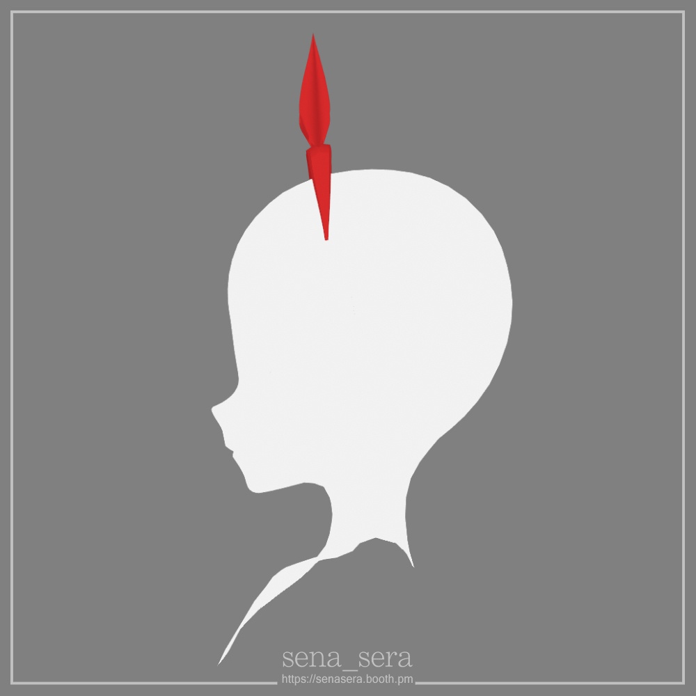 【VRoid】うさみみカチューシャ / Bunny ear headband