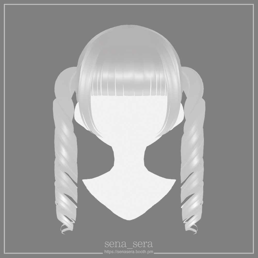 【VRoid】ドーリィコロネツイン / Dolly coronet twin