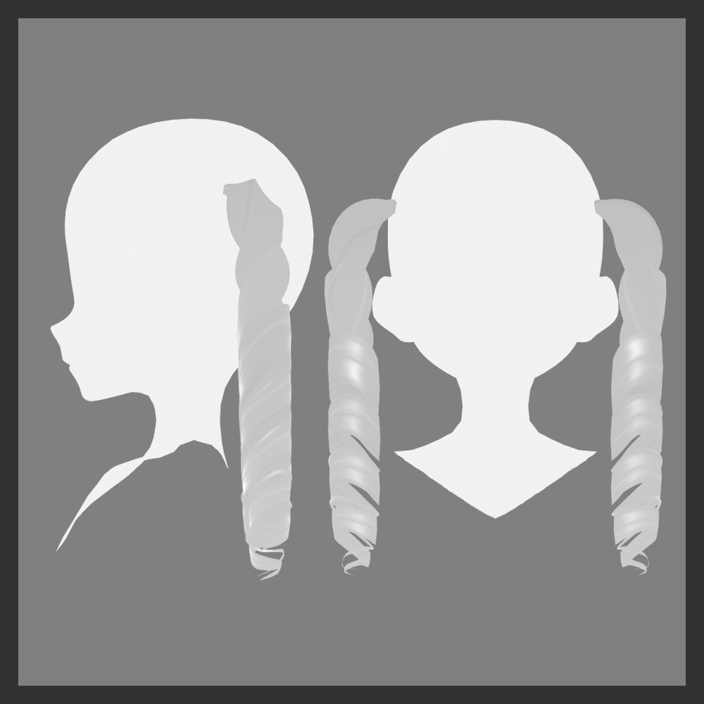 【VRoid】ドーリィコロネツインエクステ