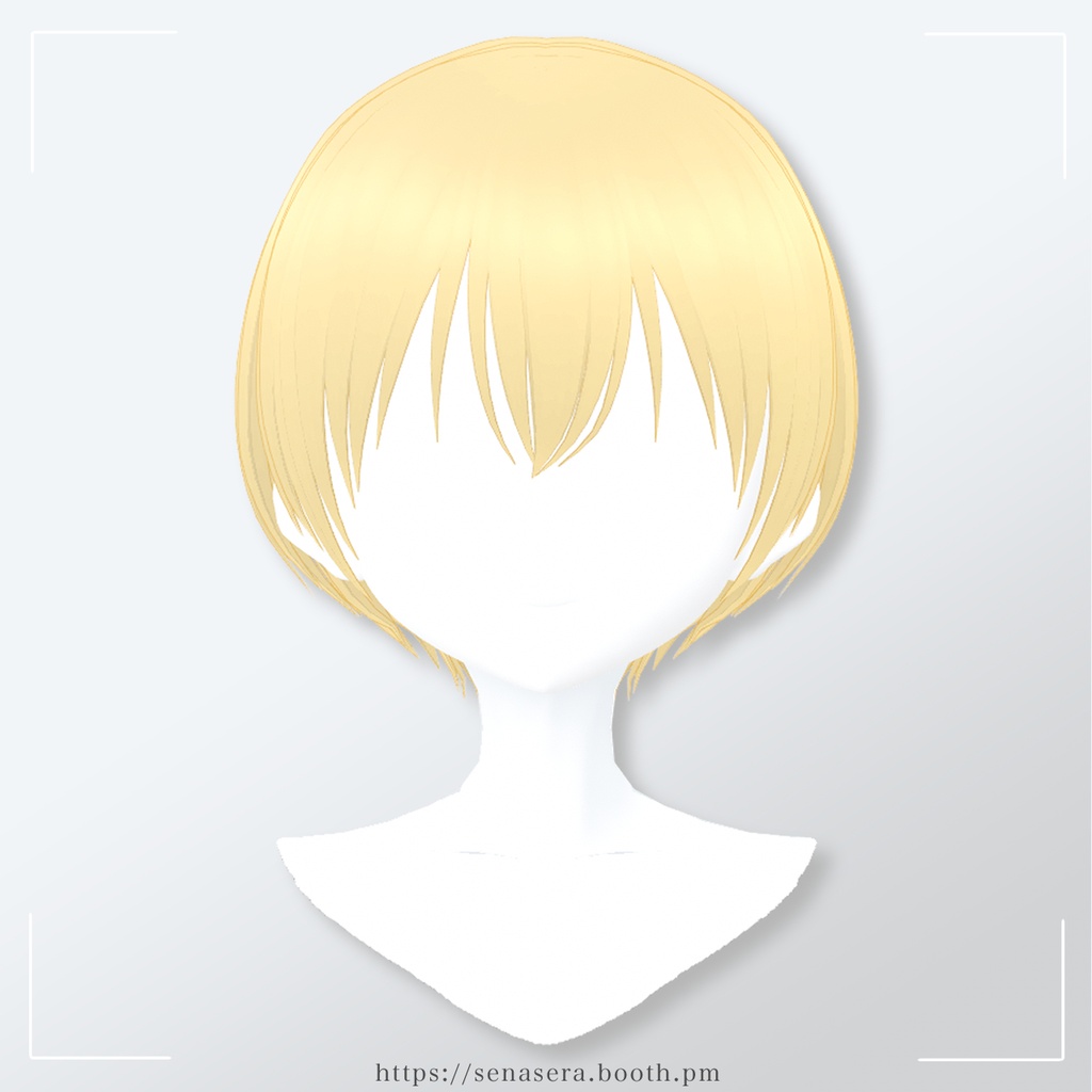 【VRoid】ナチュラルショート