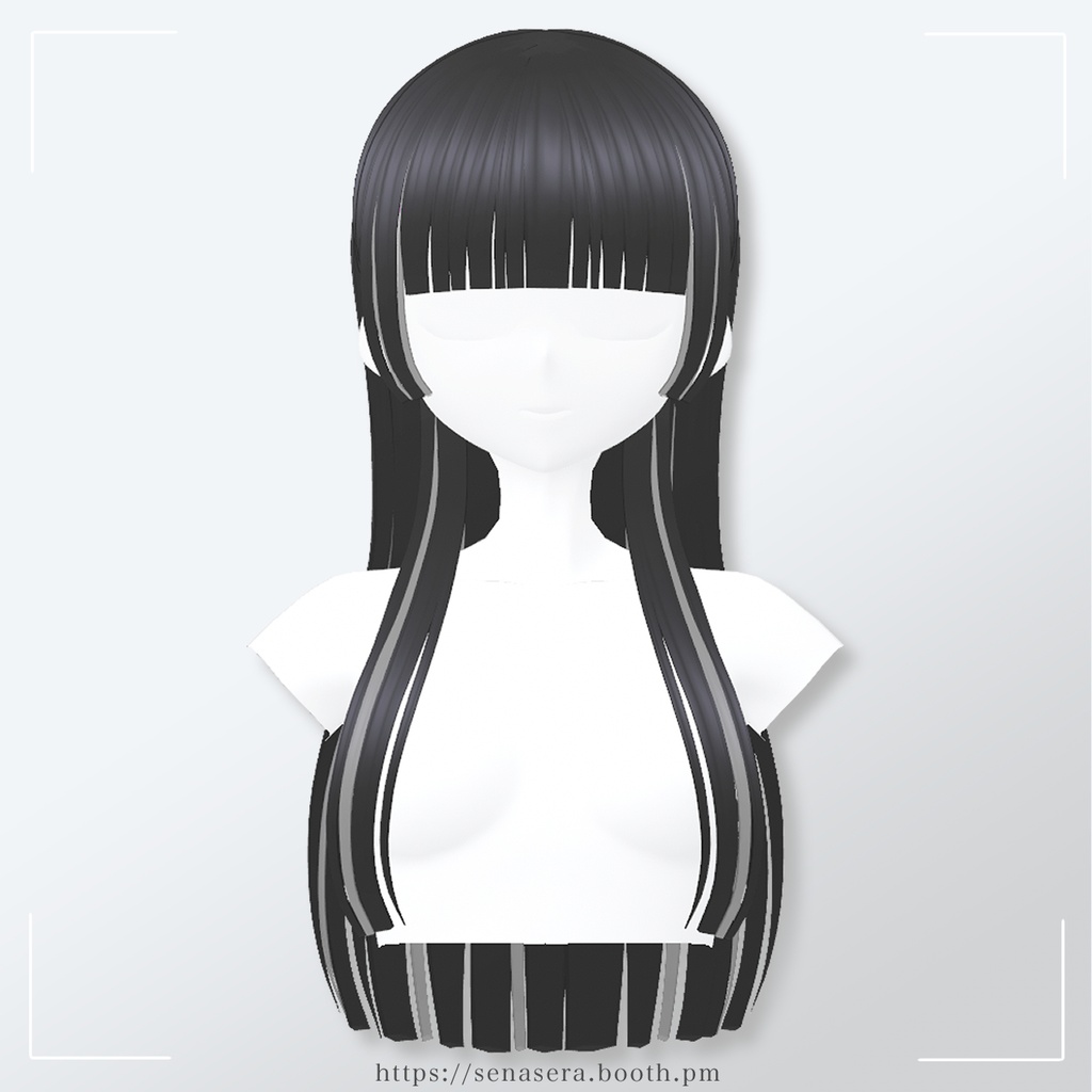 【VRoid】姫ロング