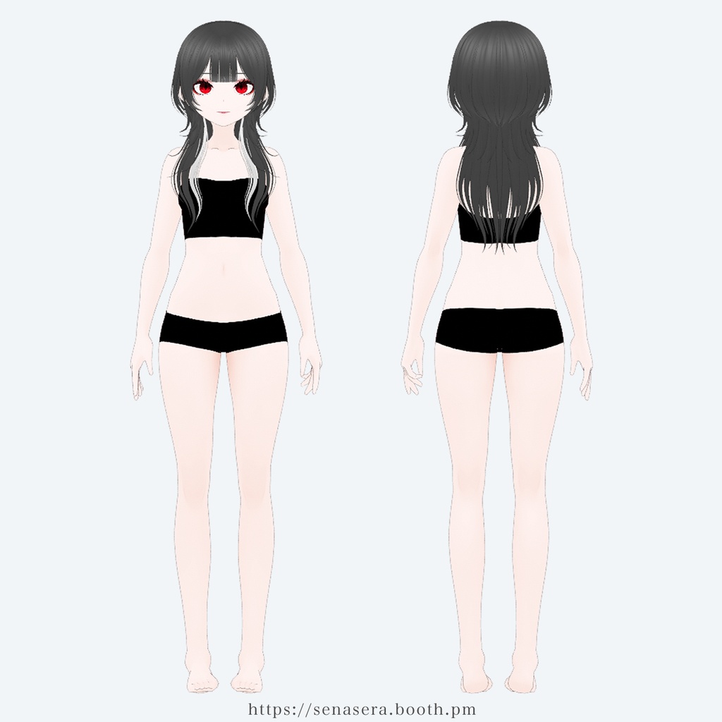 【VRoid】カスタムプリセット_01