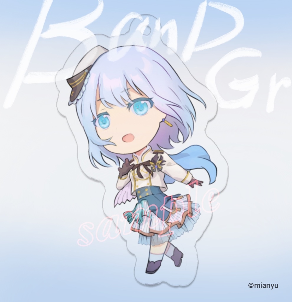 初代服倉田ましろアクリルキ【受注】