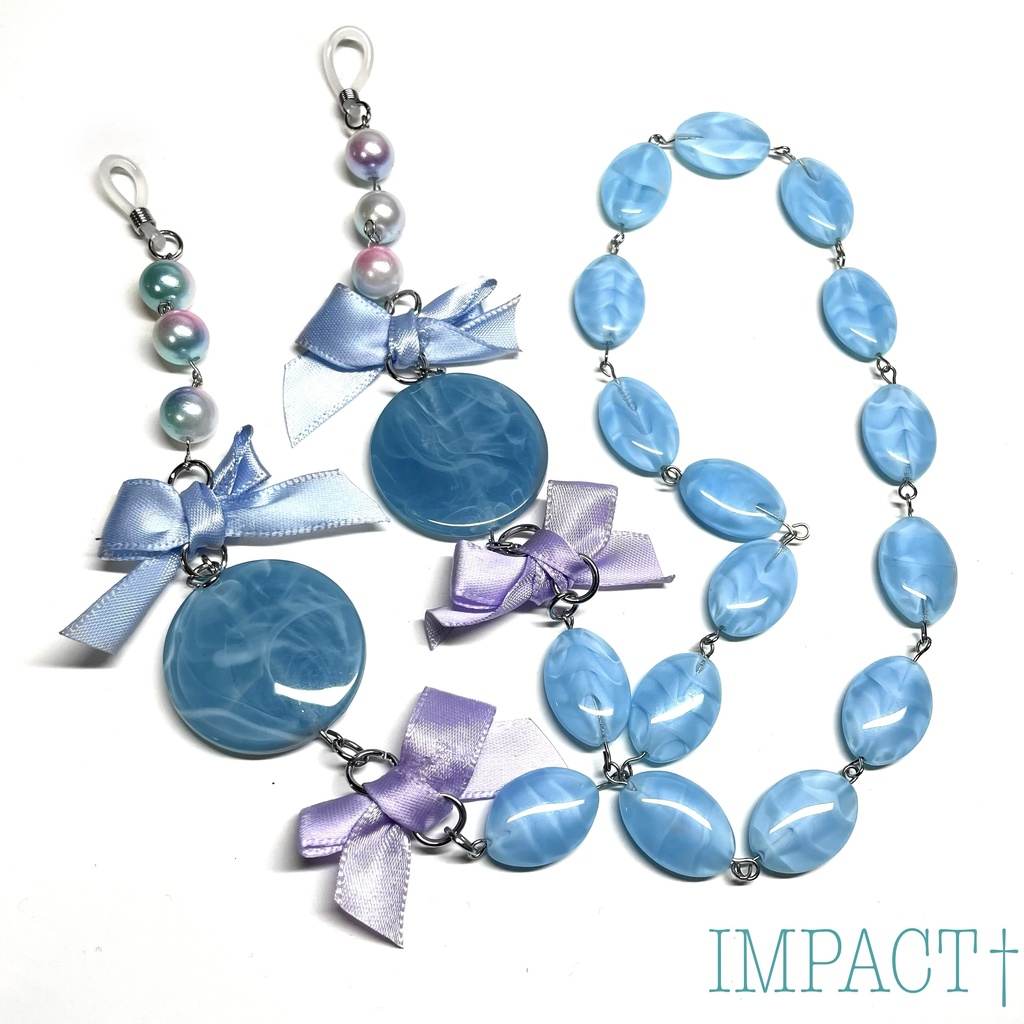 44.ジュエル眼鏡チェーン:Jewel Lolita