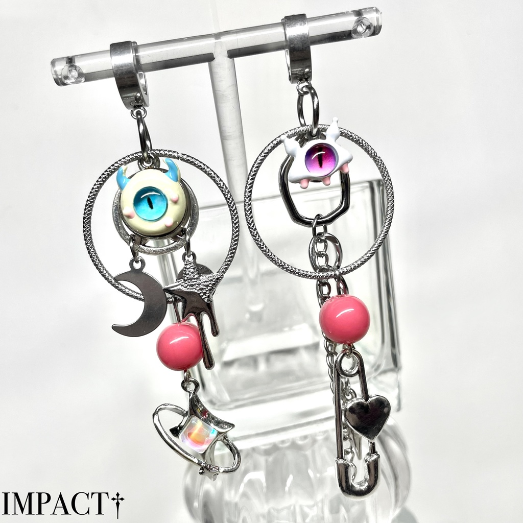 BP10ピアス:POP★Devil＆Monster
