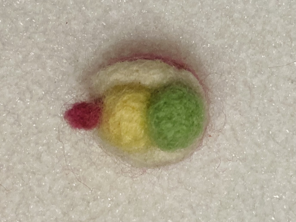 羊毛フェルトマスコット【アイス】