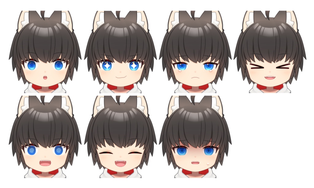 【Live2D】カスタムちび男子【VTubeStudio用】