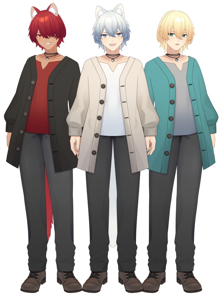 【Live2D】ケモ耳お兄さん【VTubeStudio用】