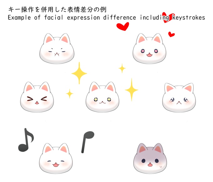 【Live2D】丸い猫【VTubeStudio用】