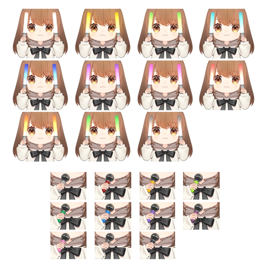 【Live2D】新デフォルメ猫耳少女【VTubeStudio用】