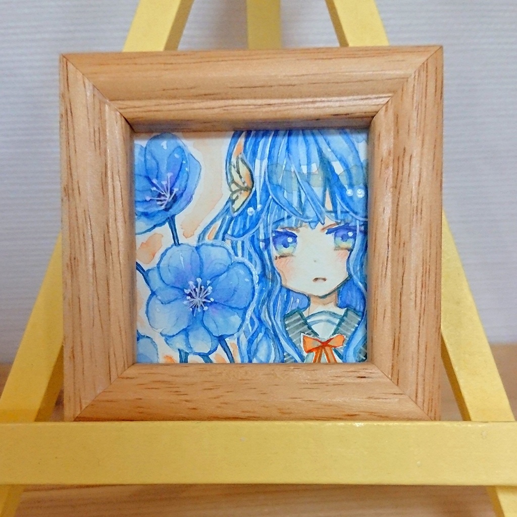 【ミニ原画】アネモネのお花