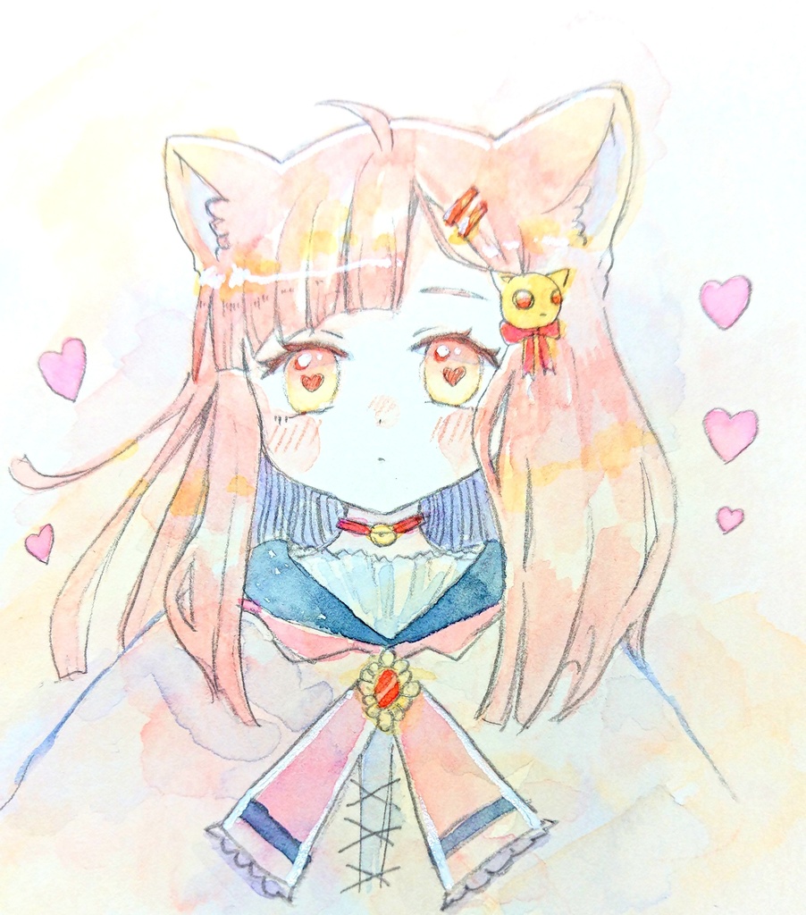 【原画】ねこさん / ドローイング