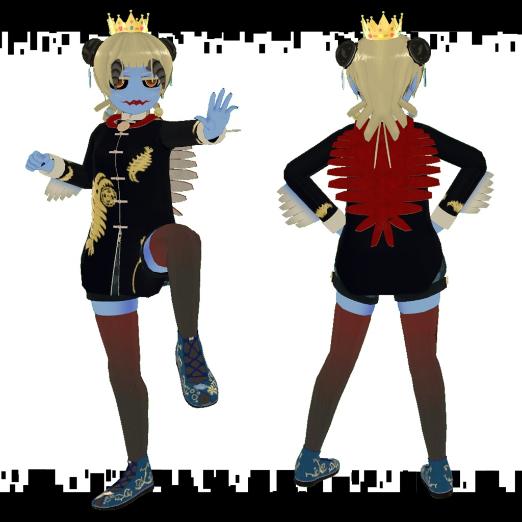 オリジナル3Dモデル 「アノマロ・カリウスⅣ世」