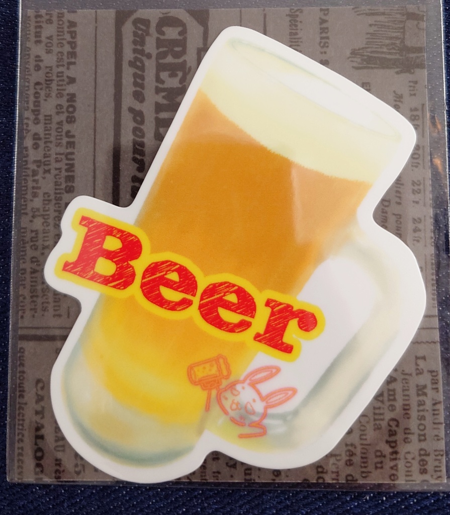 推し酒ステッカー