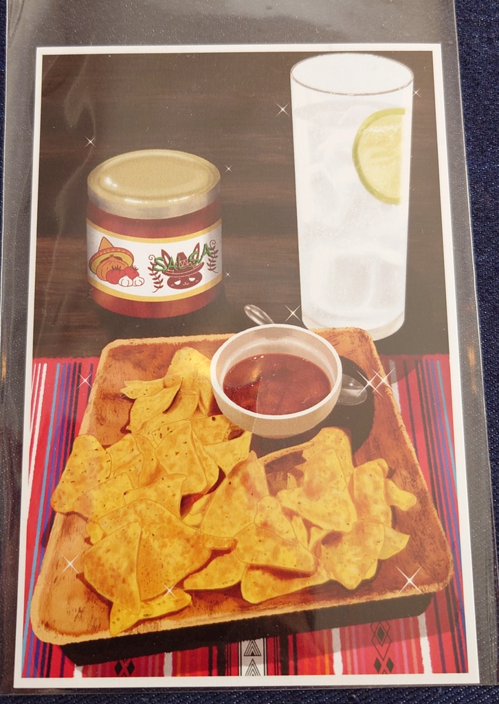 食欲増進ポストカード