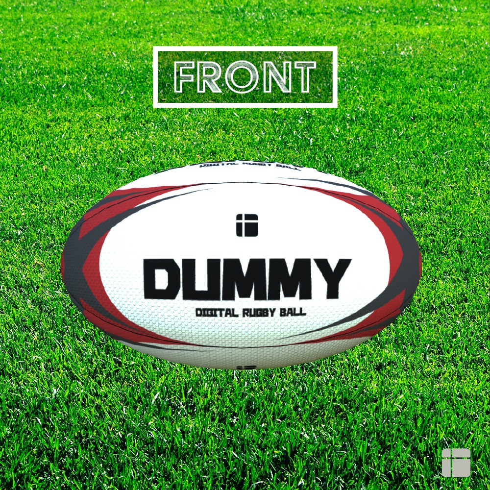 ラグビーボール【3Dモデル】