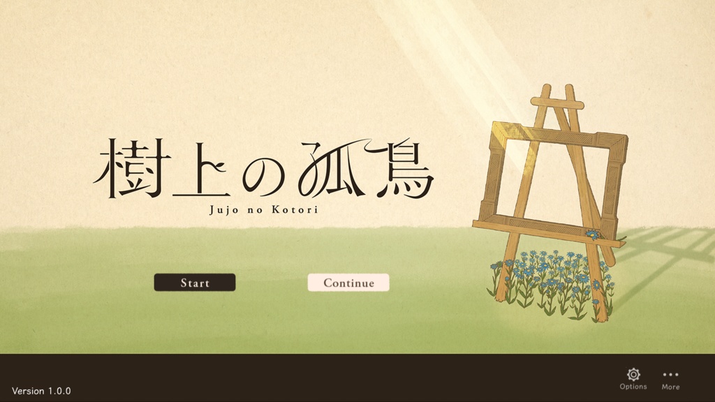 【フリーゲーム】西欧の田舎で親友の死と向き合うADV《樹上の孤鳥》