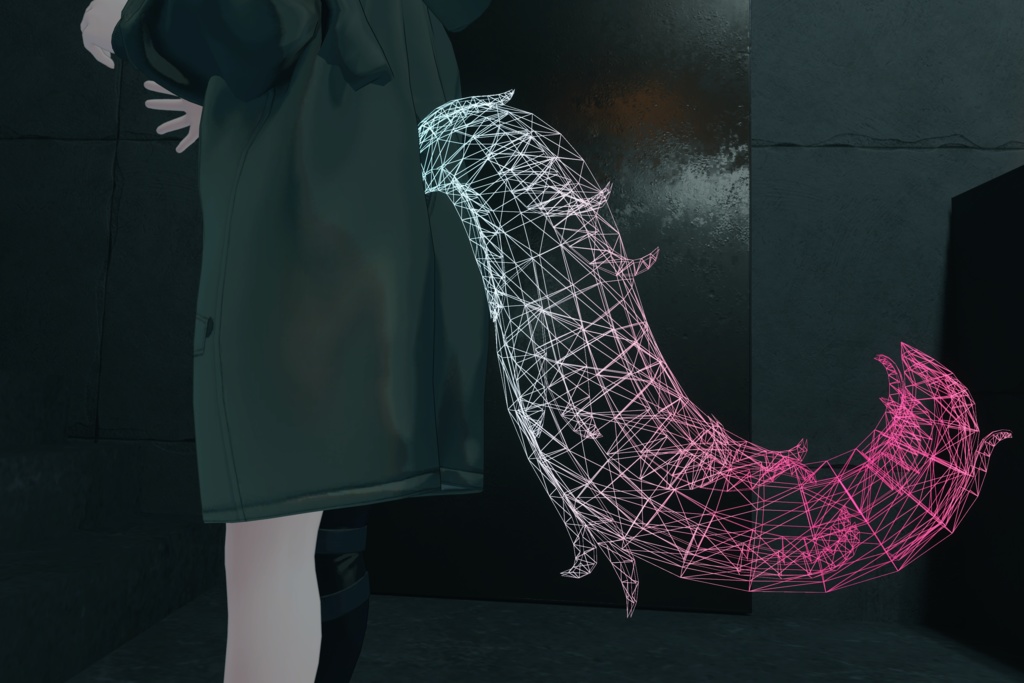 にゃる式ワイヤーフレームシェーダー