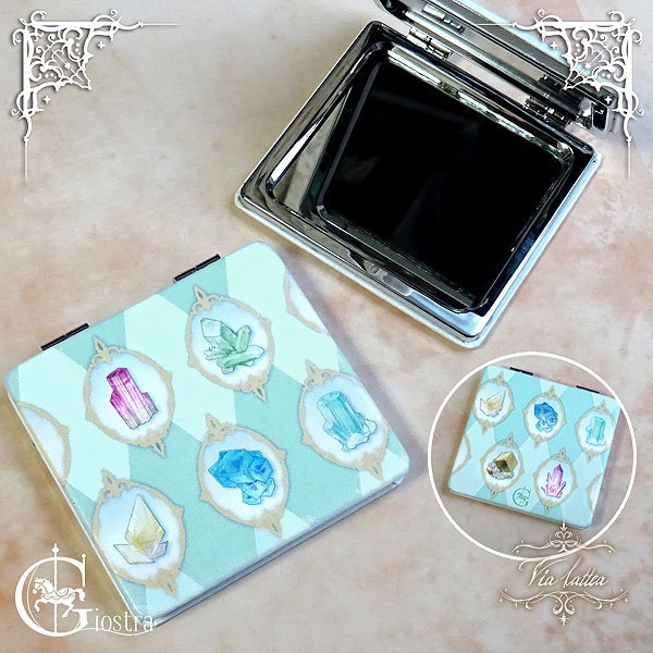 ◇コンパクトミラー（鉱物）