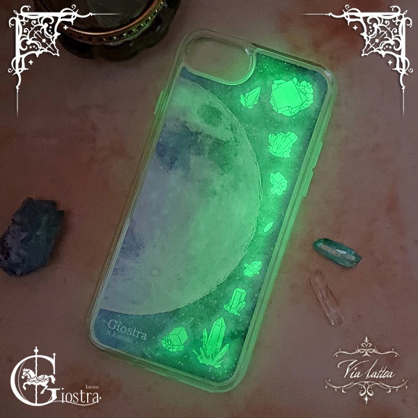 ◇【iPhone】蓄光サンドスマホケース