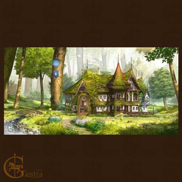 ラクールナ湖の四季