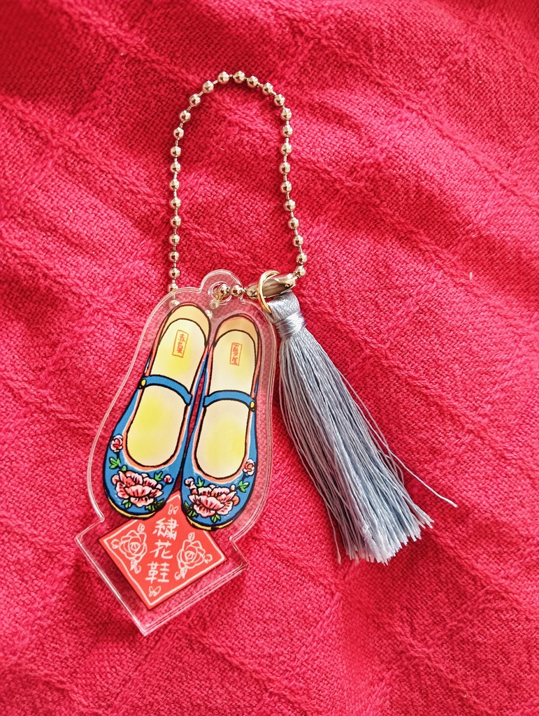 中華アクリルキーホルダー 3種