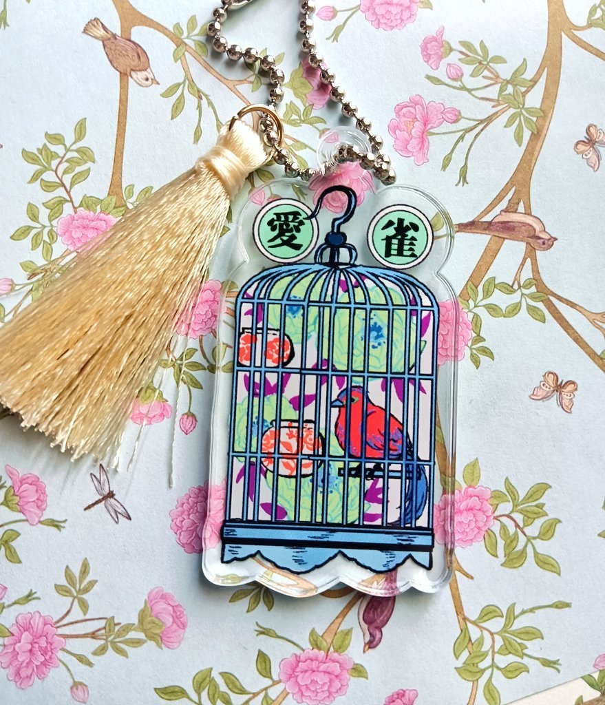 中華アクリルキーホルダー4種