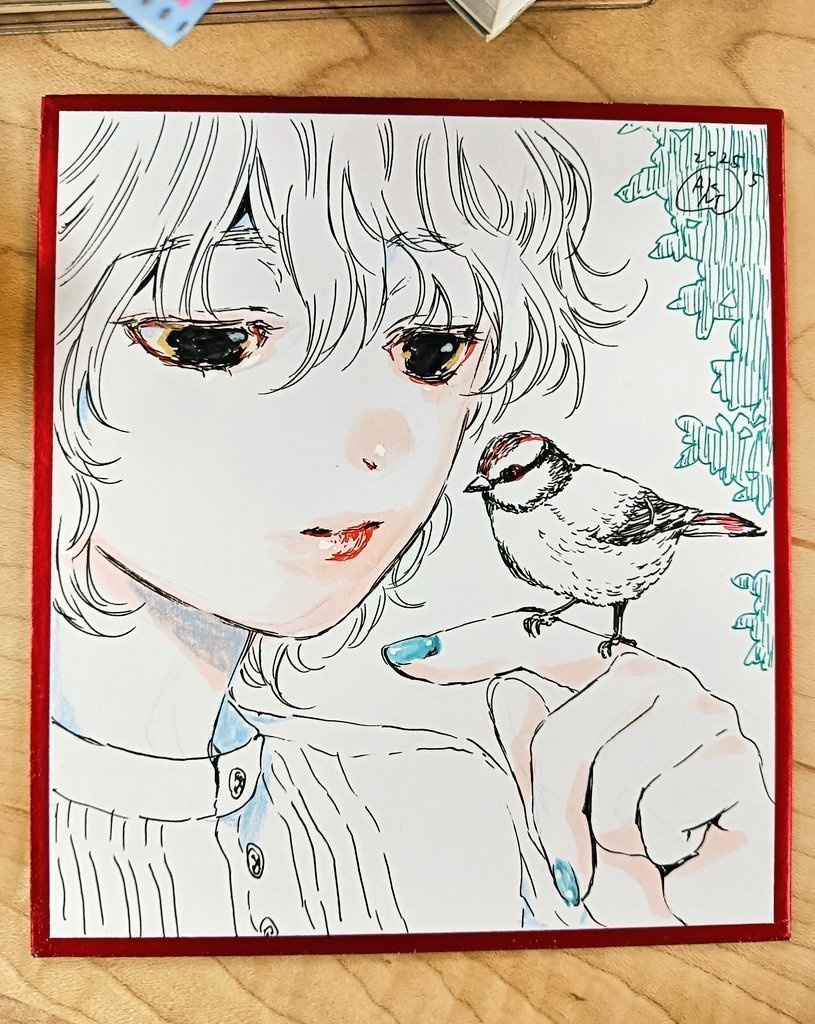 少女原画　５種