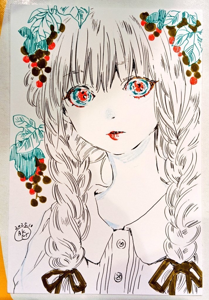 原画　実りの魔女