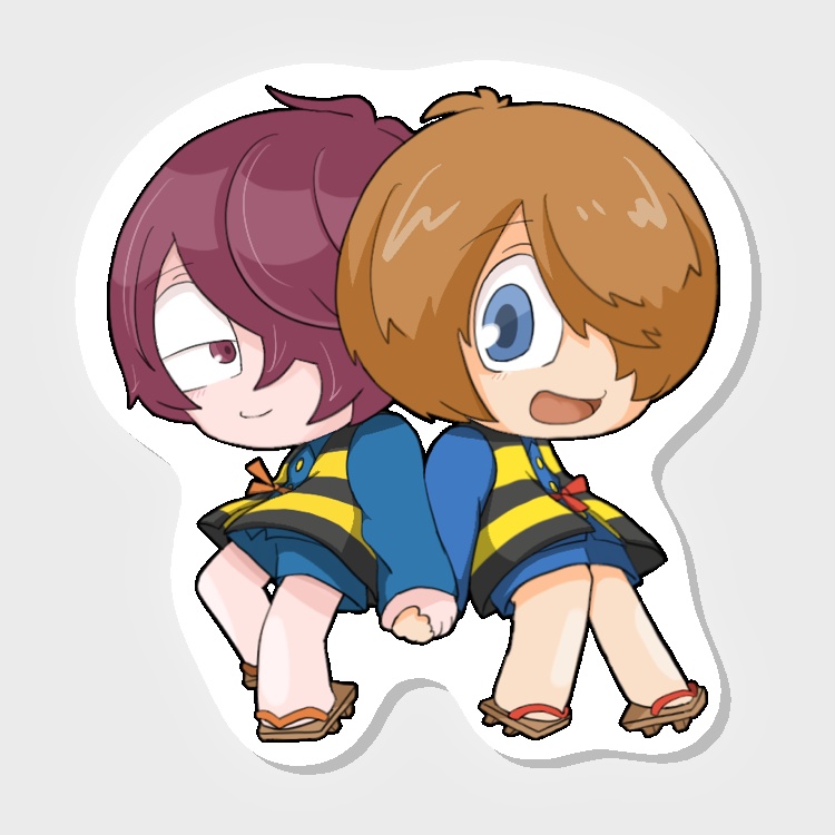 沢城＆高山アクリルキーホルダー