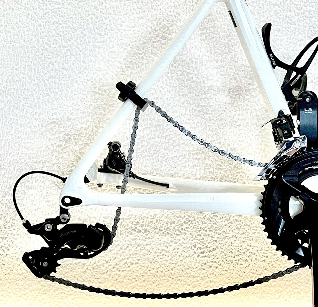 【輪行グッズ】手もフレームも汚さないチェーンハンガー【ホイール交換】