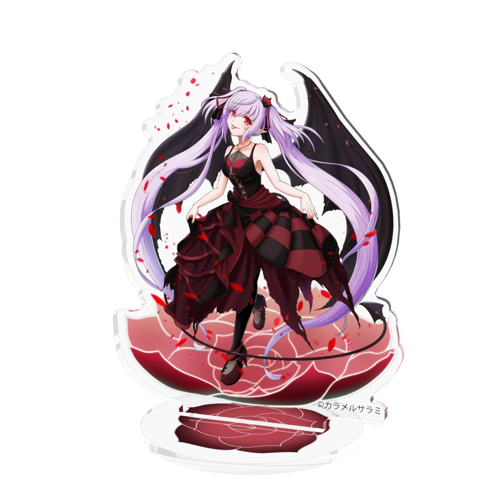 アラクネ薔薇アクリルフィギュア