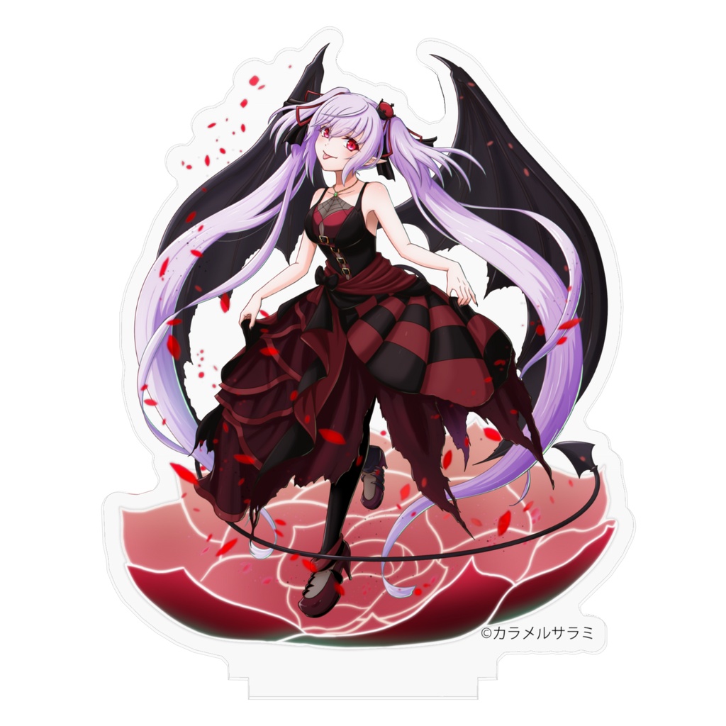 アラクネ薔薇アクリルフィギュア