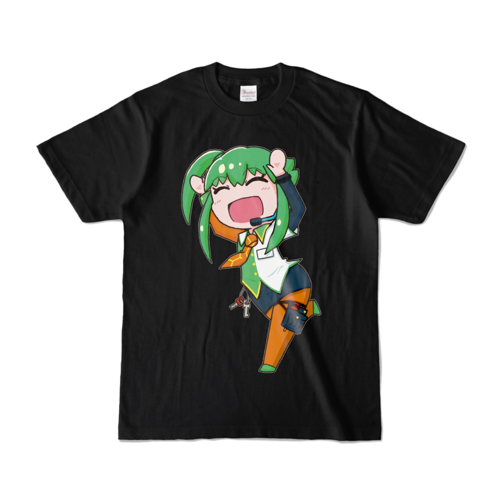 さららのやっちゃぁ☆Tシャツ黒(文字なし)