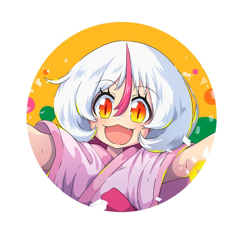 チノ子缶バッジ キラキラ