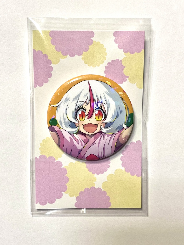 チノ子缶バッジ キラキラ