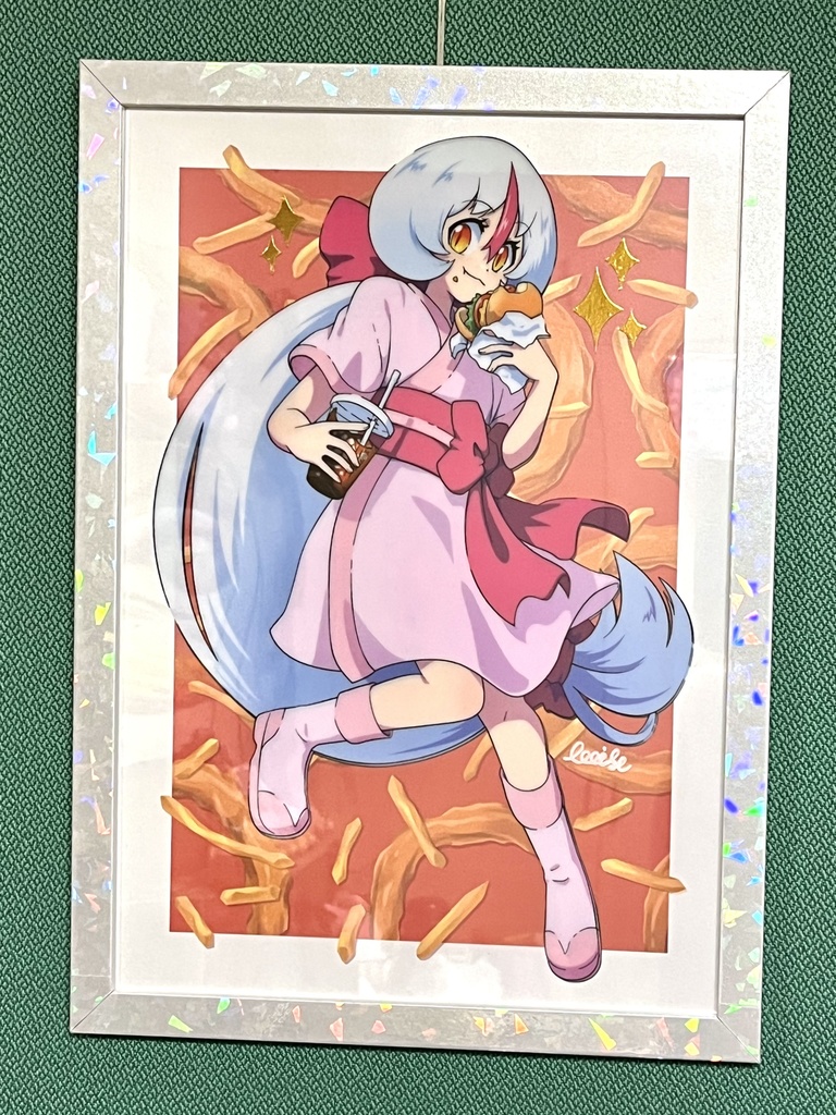 チノ子_額縁アート