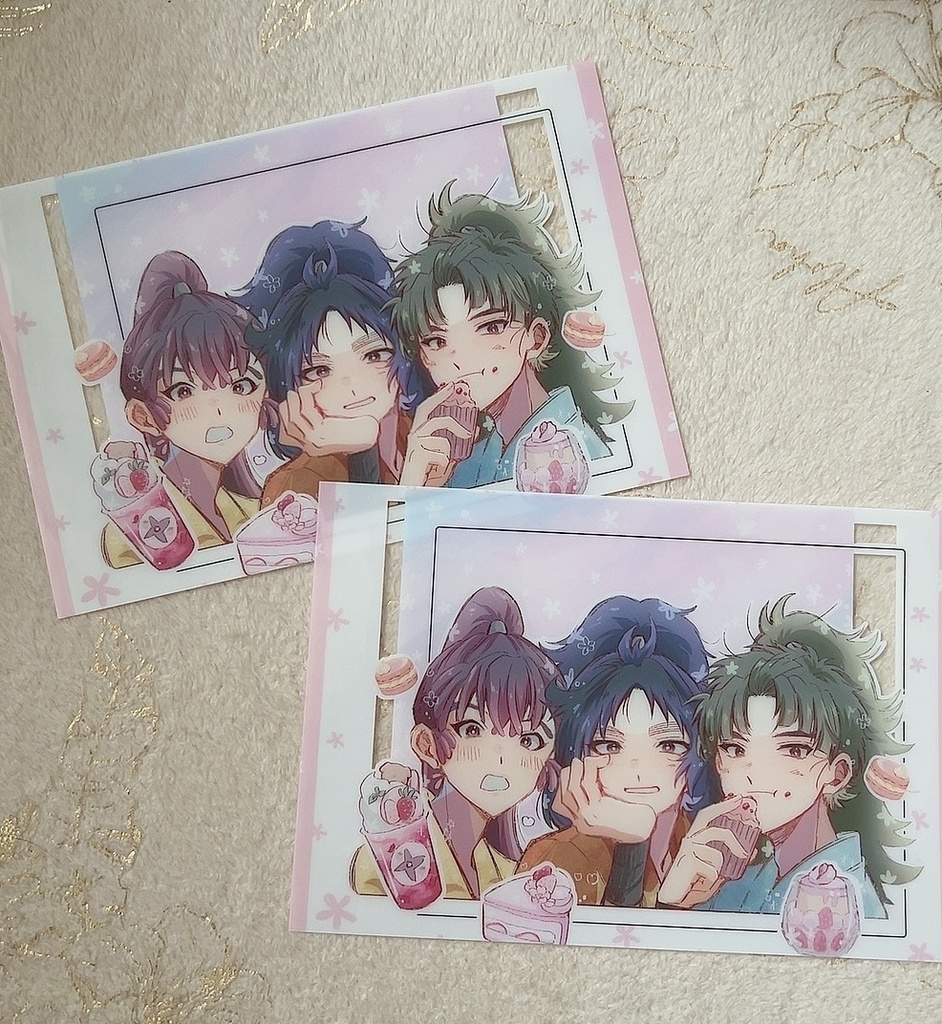 五年生3人組　クリアカード