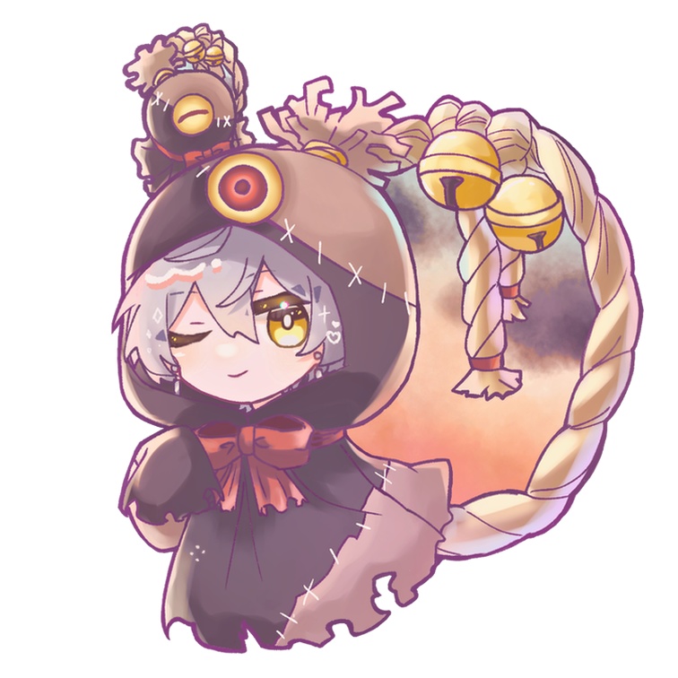 玲　怪異アクキー
