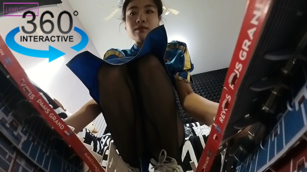 【VR360 ° 巨大娘】世界を制覇する王者・巨大春レイさま　前編